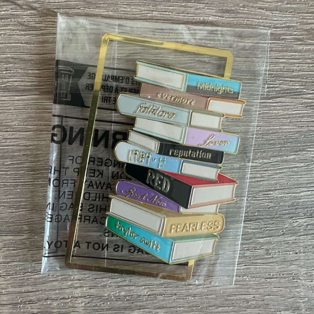 Taylor Swift Metal Bookmark